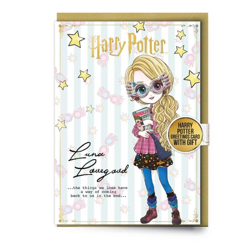 Harry Potter Luna Lovegood Birthday Card