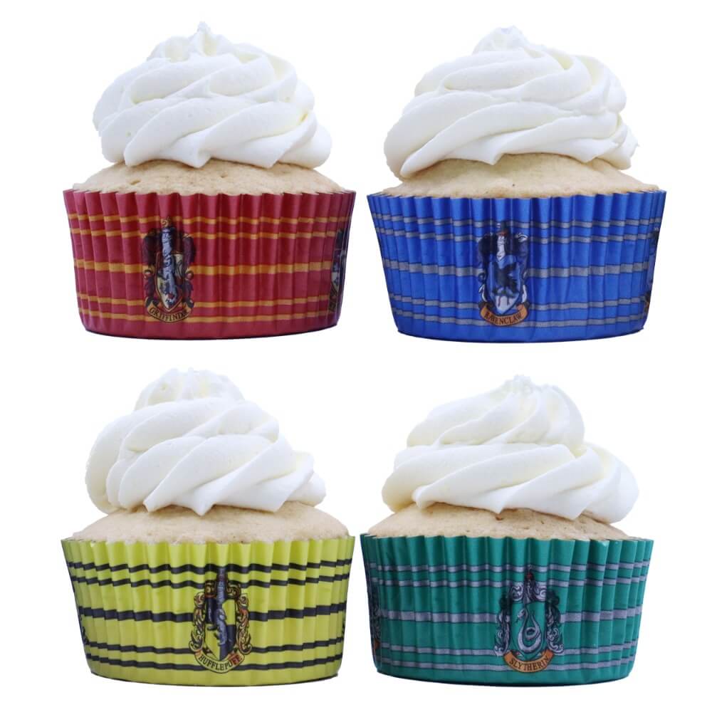 Harry Potter cupcake cases Hogwarts