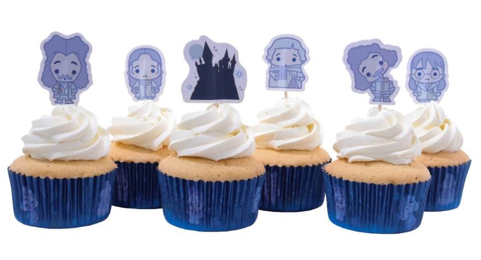 Harry Potter sada košíčků na muffiny a zápichů duchové