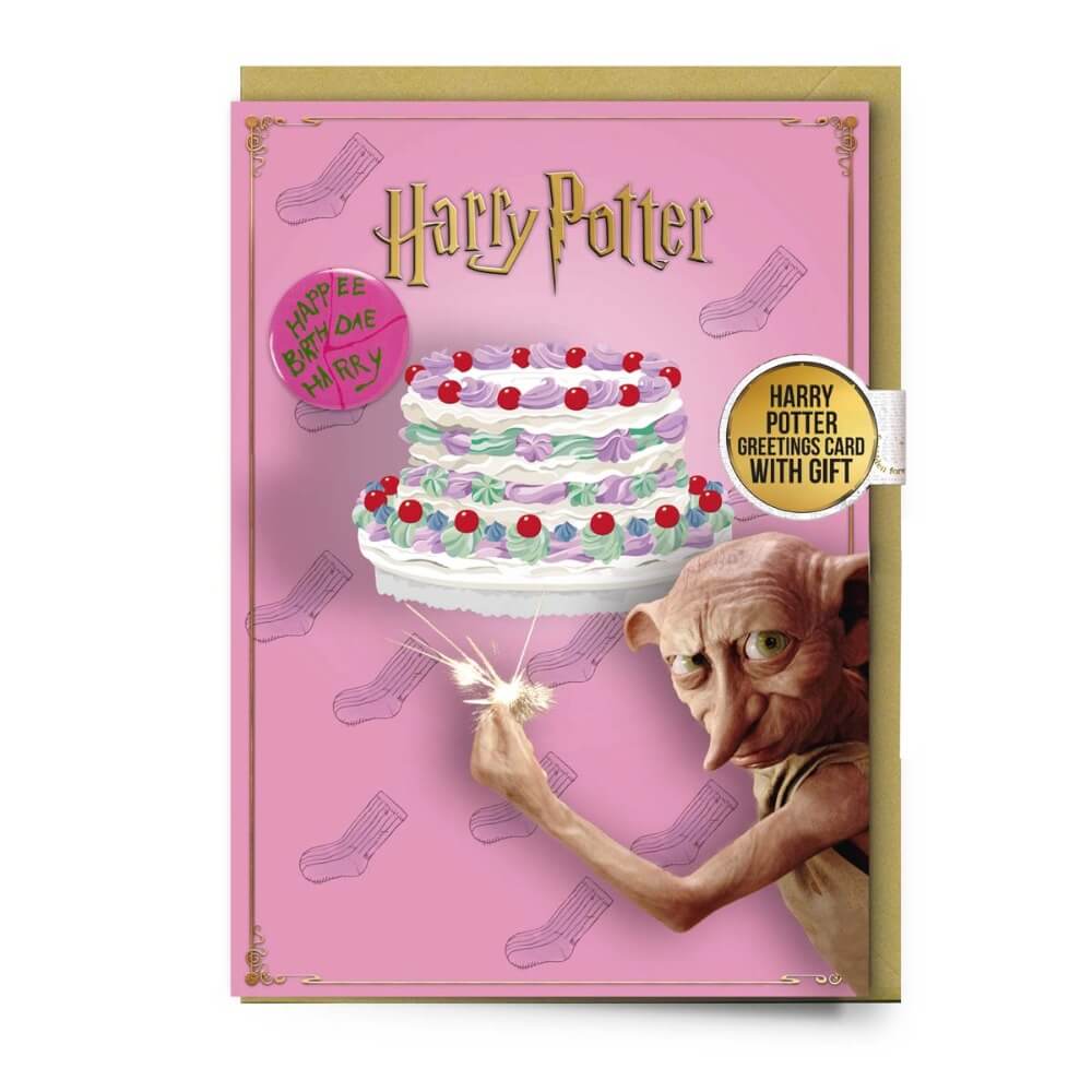 Harry Potter Dobby Birthday Card