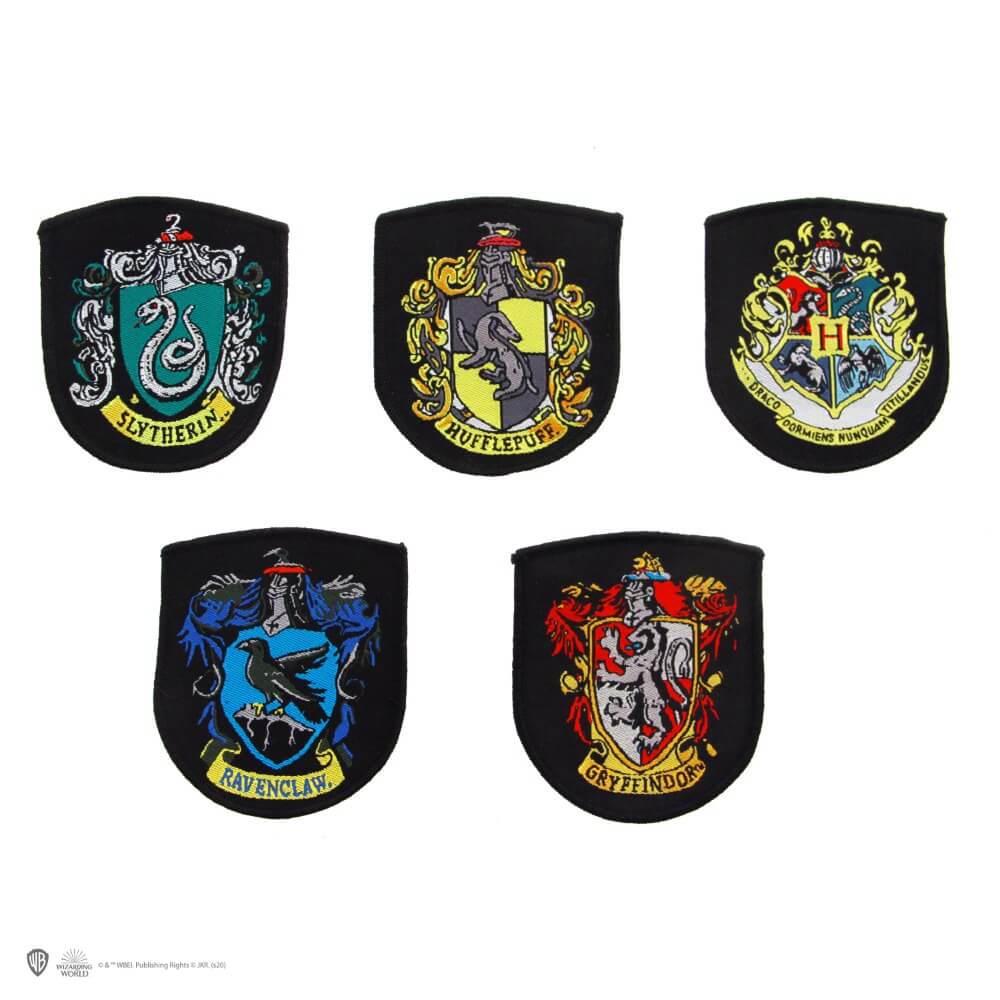 Harry Potter House patches