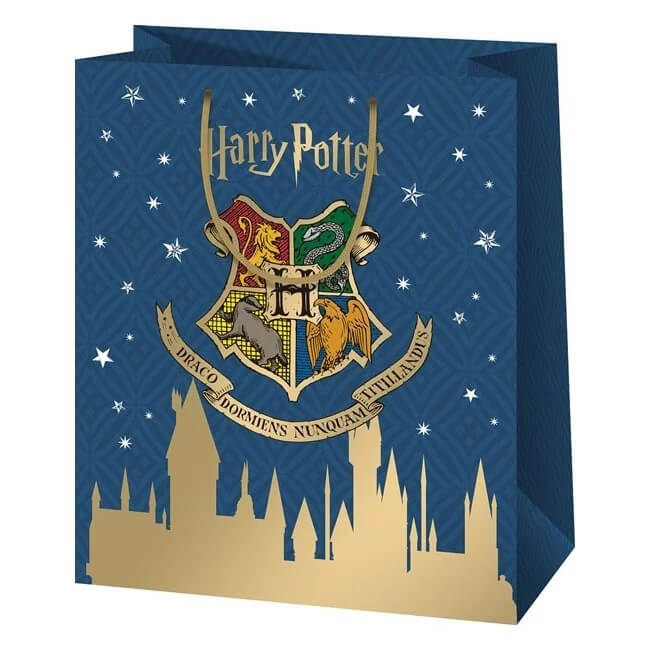 Harry Potter dárková taška Vánoční bradavice svet kouzel