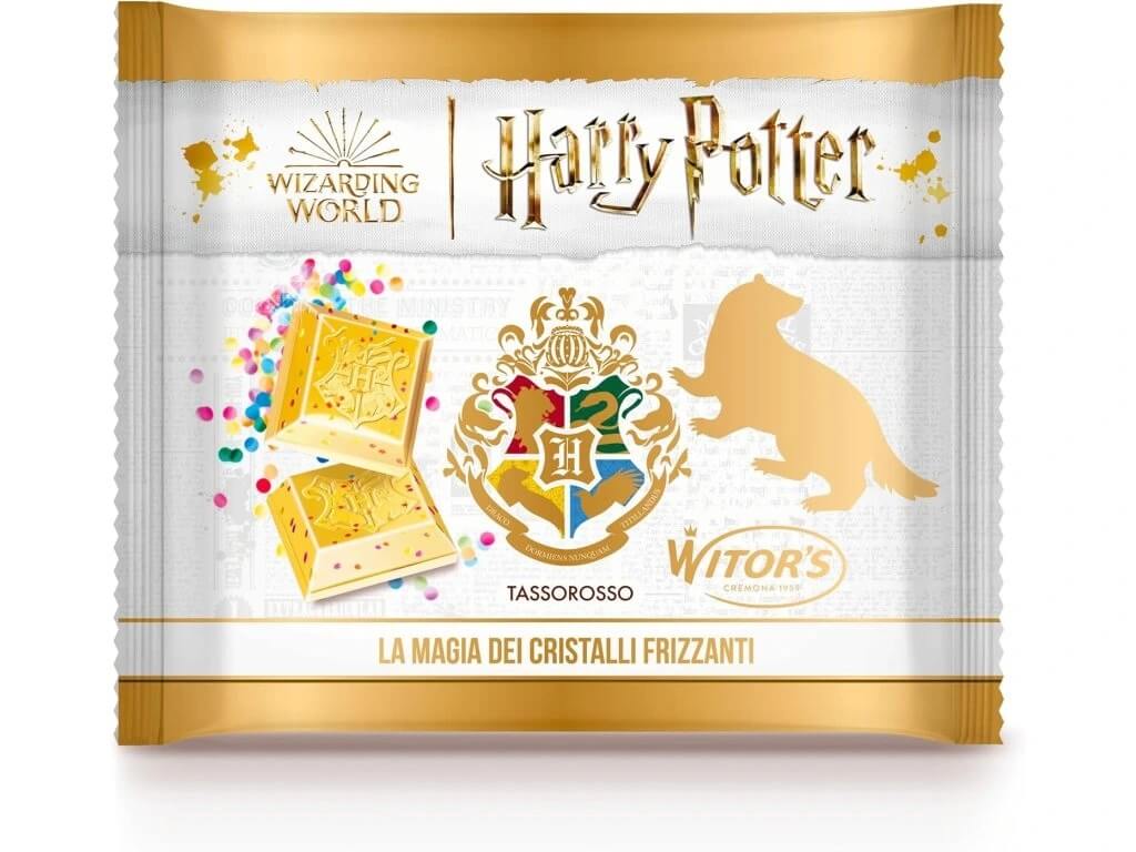 Harry Potter bílá čokoláda Bradavický erb