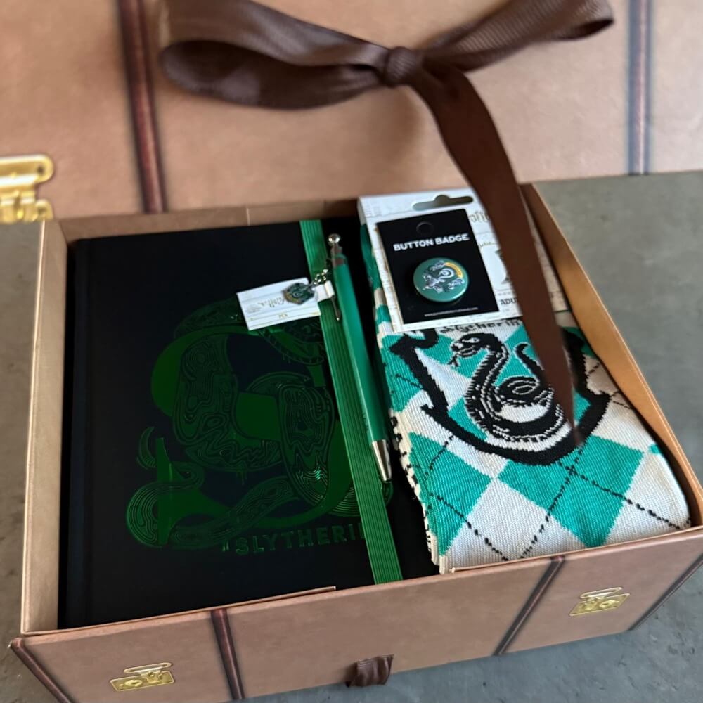 Harry Potter Slytherin gift set trunk – Svet kouzel