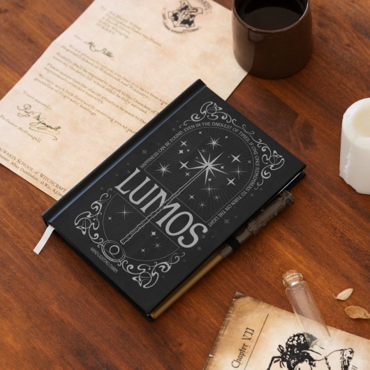 Harry Potter zápisník Lumos Svet kouzel