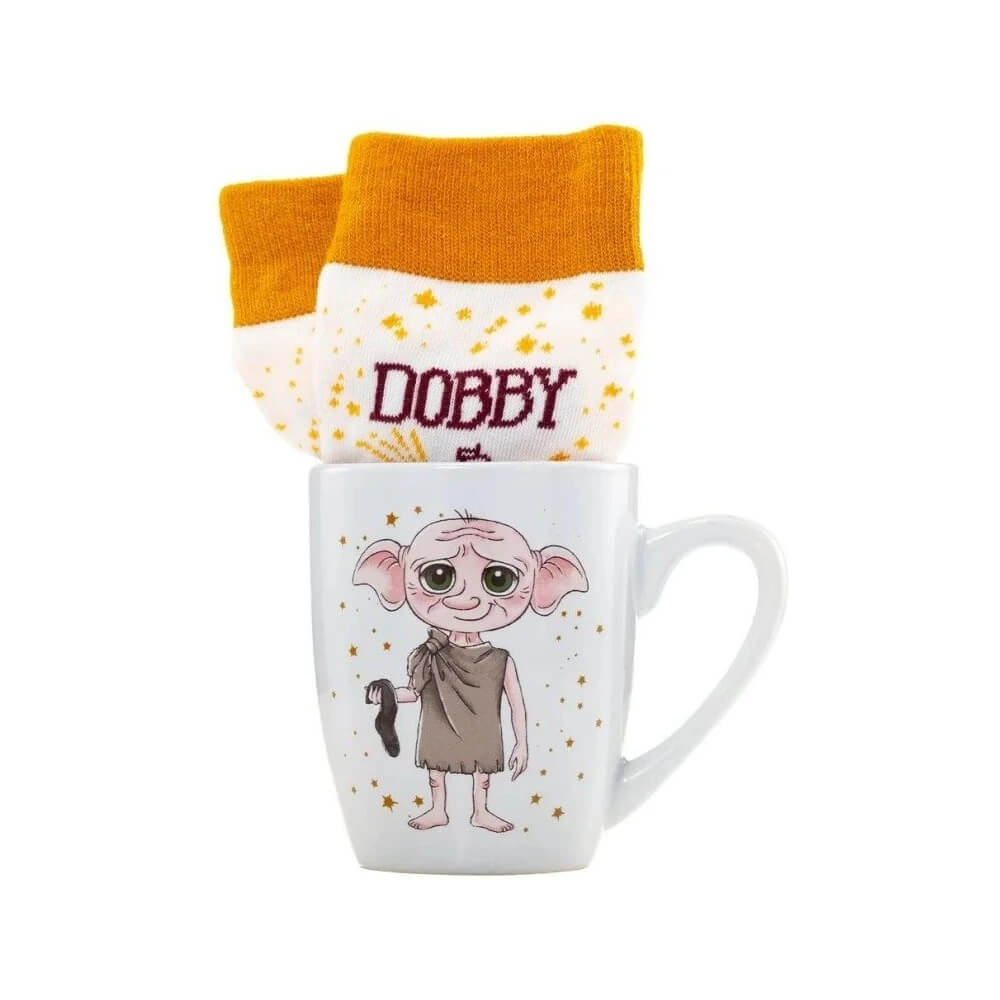 Harry Potter darkova sada dobby hrnek a ponozky Svet kouzel