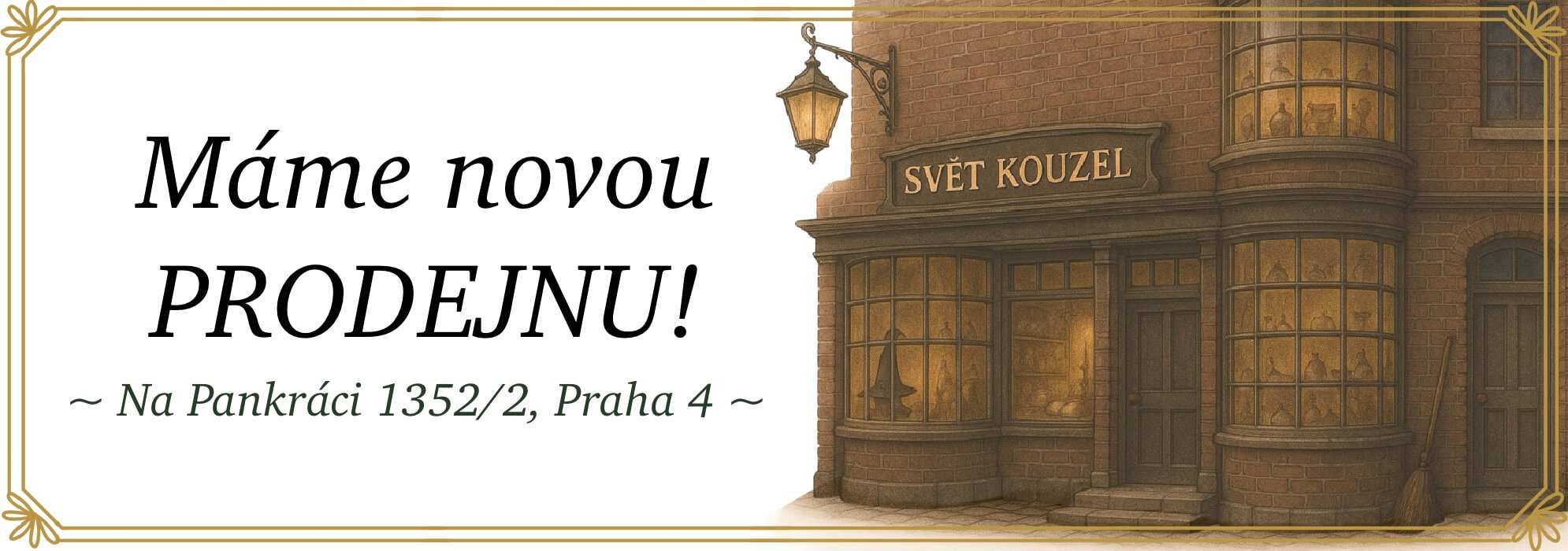 Harry Potter obchod Praha 4
