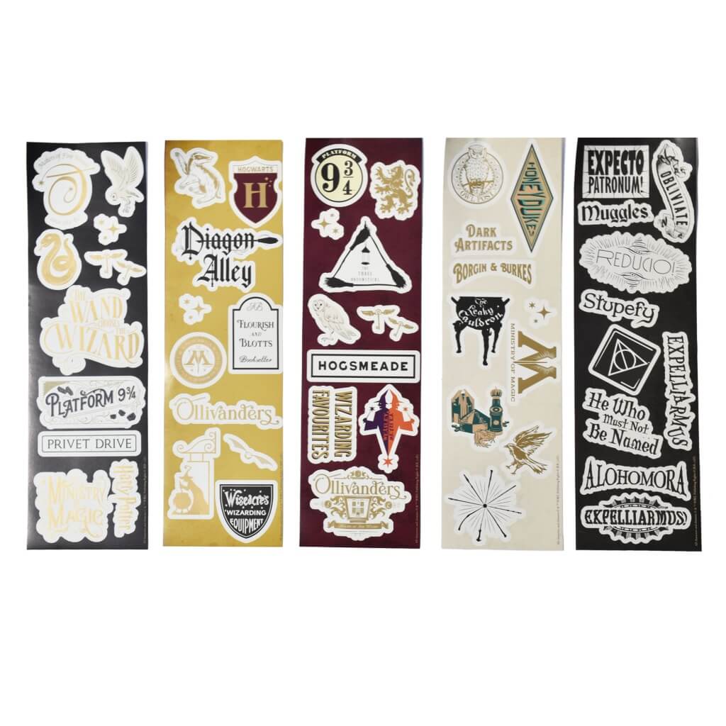 Harry Potter samolepky – 50 ks magických nálepek v novém sběratelském balení