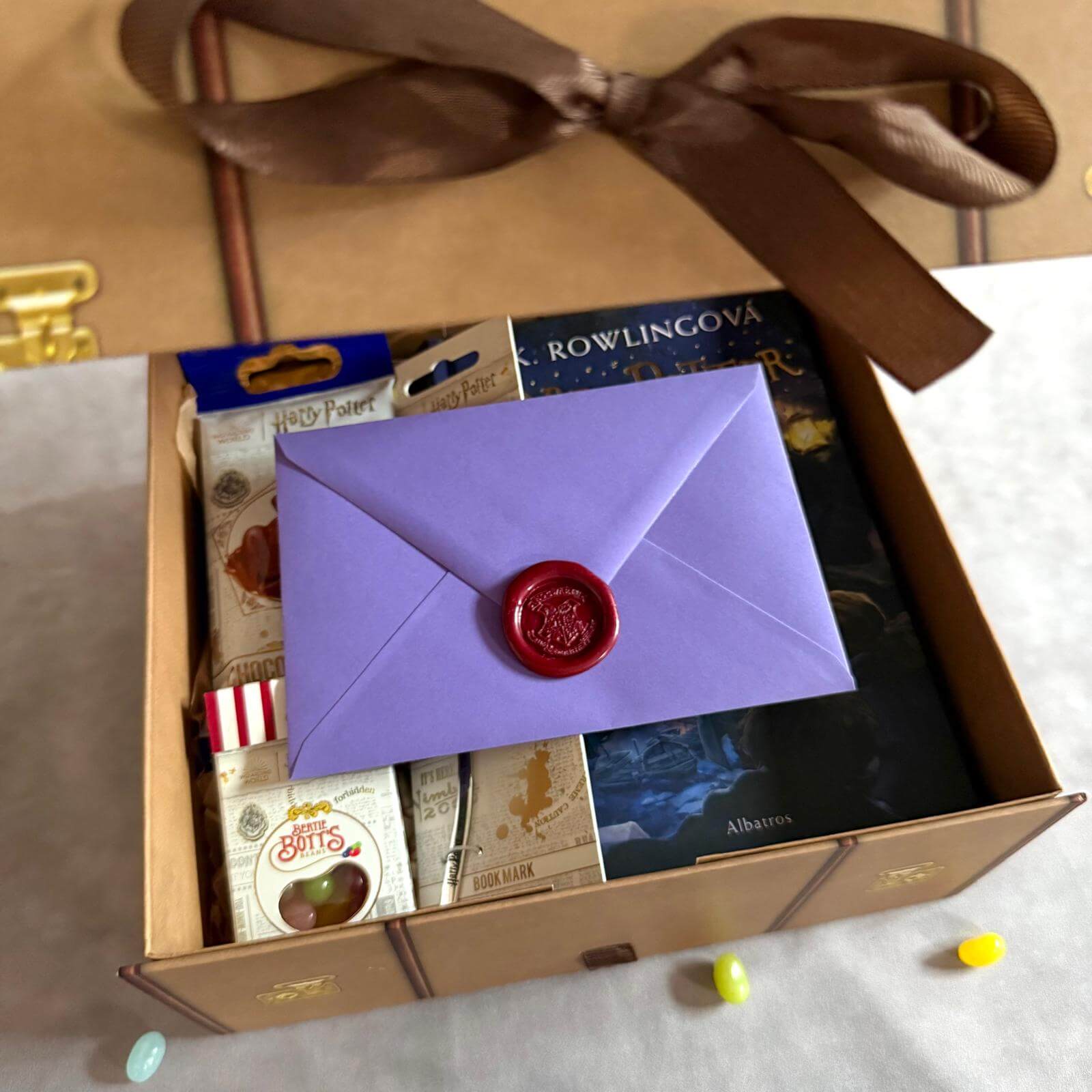 Harry Potter dárková sada Kámen Mudrců a čteme s Hedvikou