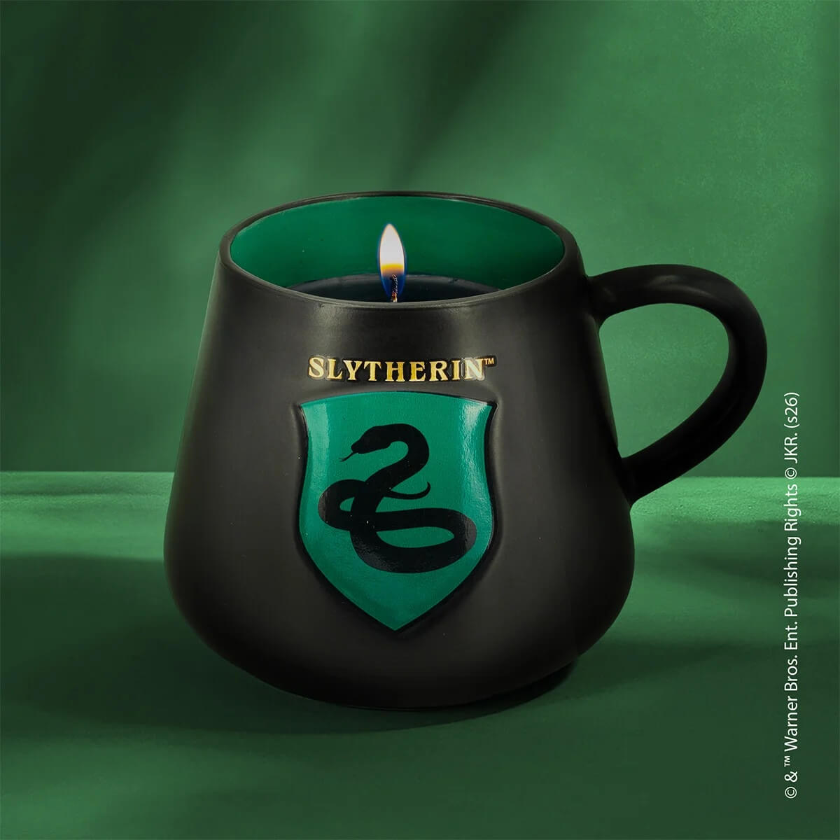 Harry Potter Svíčka v hrnku - Zmijozel