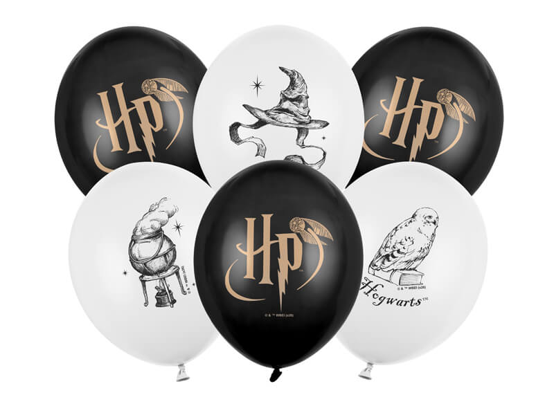 Harry Potter Varázslatos Motívumok lufik felakasztva bulidekorációnak
