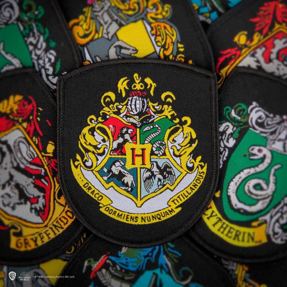 Harry Potter nášivky Fakulty Rokfortu, 5 ks | Svetkuziel.sk