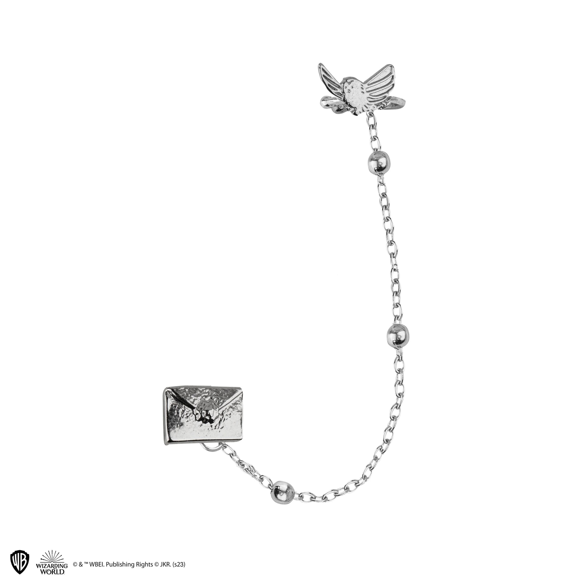 Harry Potter ear cuff Hedviga - náušnica v tvare listu a retiazka | Svetkuziel.sk