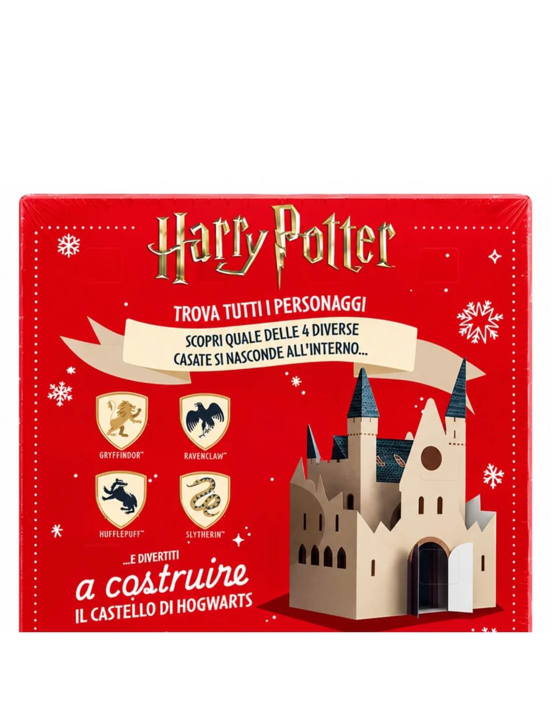 Harry Potter adventi naptár tartalma csokoládéval és papírkastéllyal | Vilagvarazs.hu