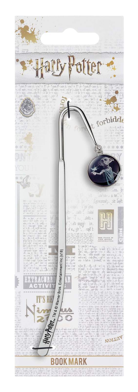 Harry Potter zalozka Dobby na oficialni karticce s licenci