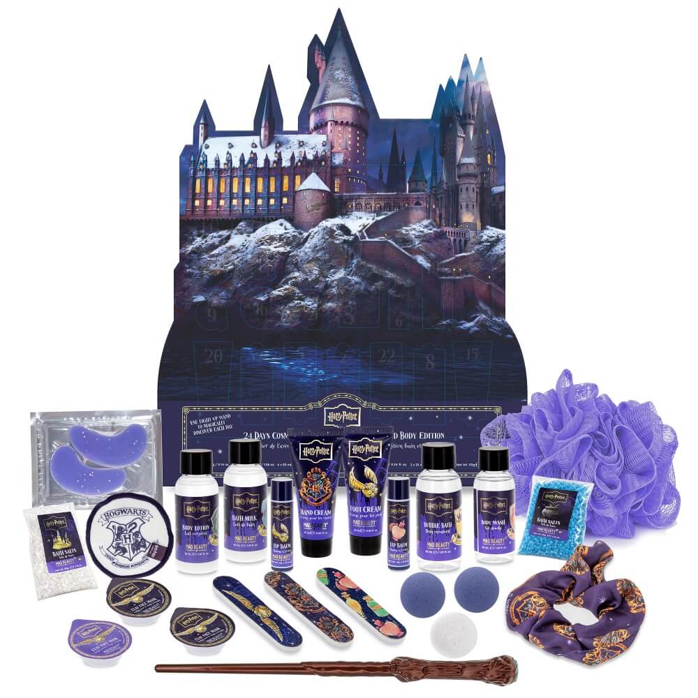Harry Potter kozmetikai adventi naptár karácsonyi ajándékként