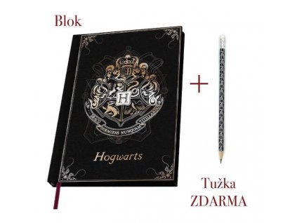 Harry Potter zápisník Bradavice Premium