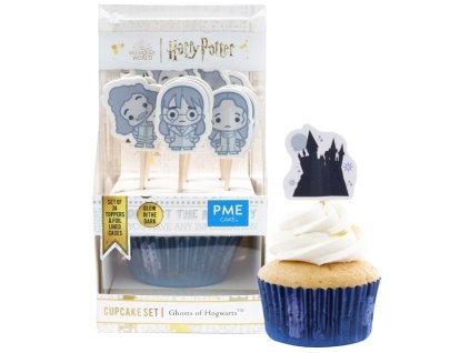 Harry Potter sada košíčků na muffiny a zápichů Duchové Svetkouzel