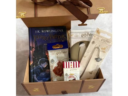 Harry Potter a kámen mudrců dárková sada ke cteni Svet Kouzel