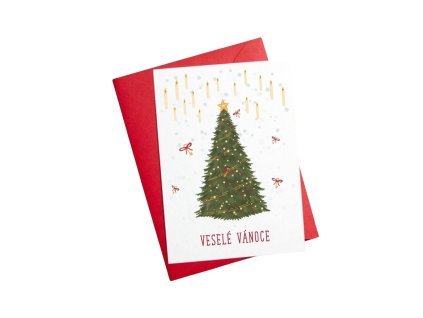 Vánoční přáníčko - Stromeček