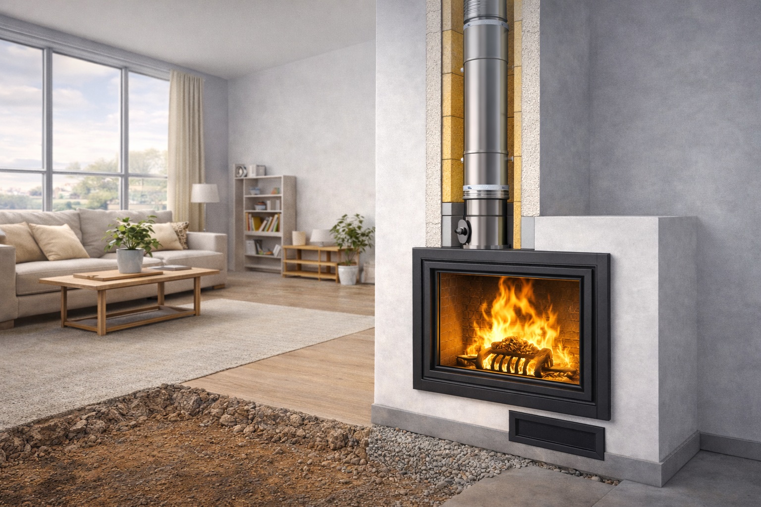 Aký komín je vhodný ku krbovej vložke? Kompletný sprievodca výberom