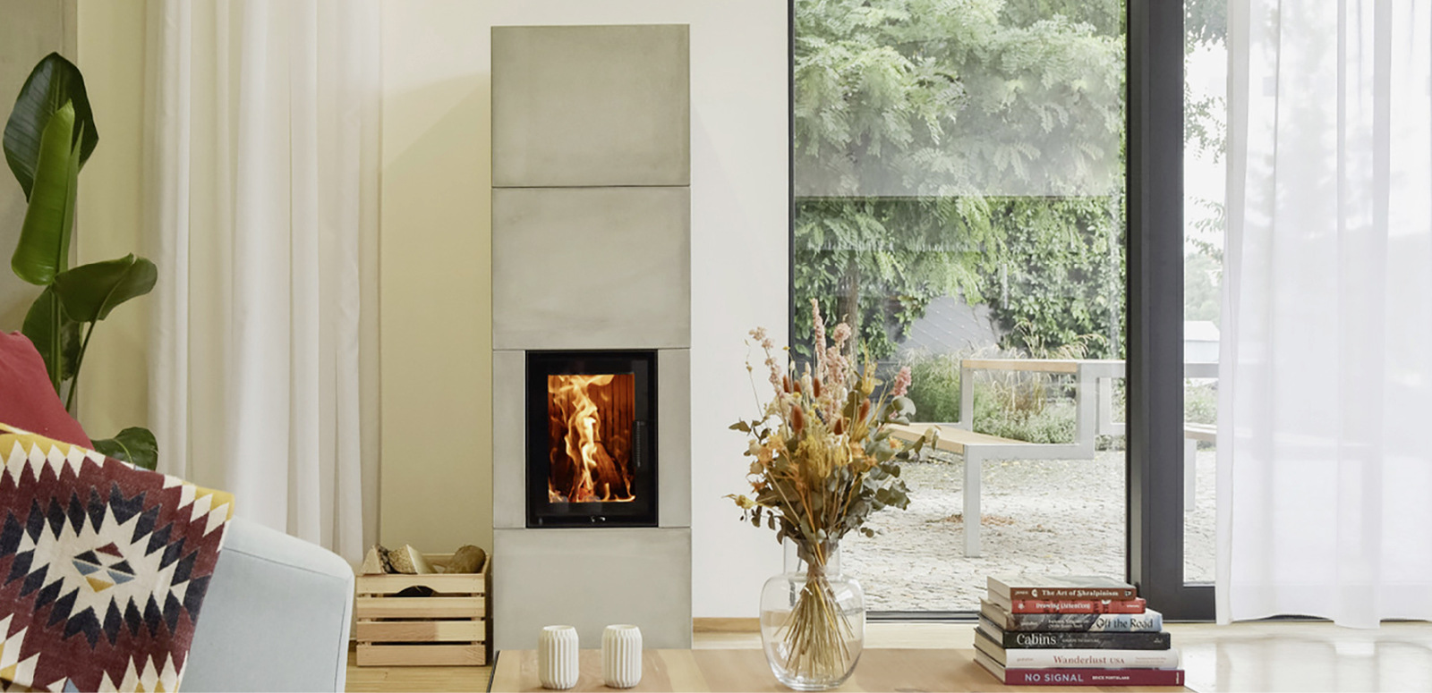 HOXTER BLOX - malé akumulačné pece a modulárne krby