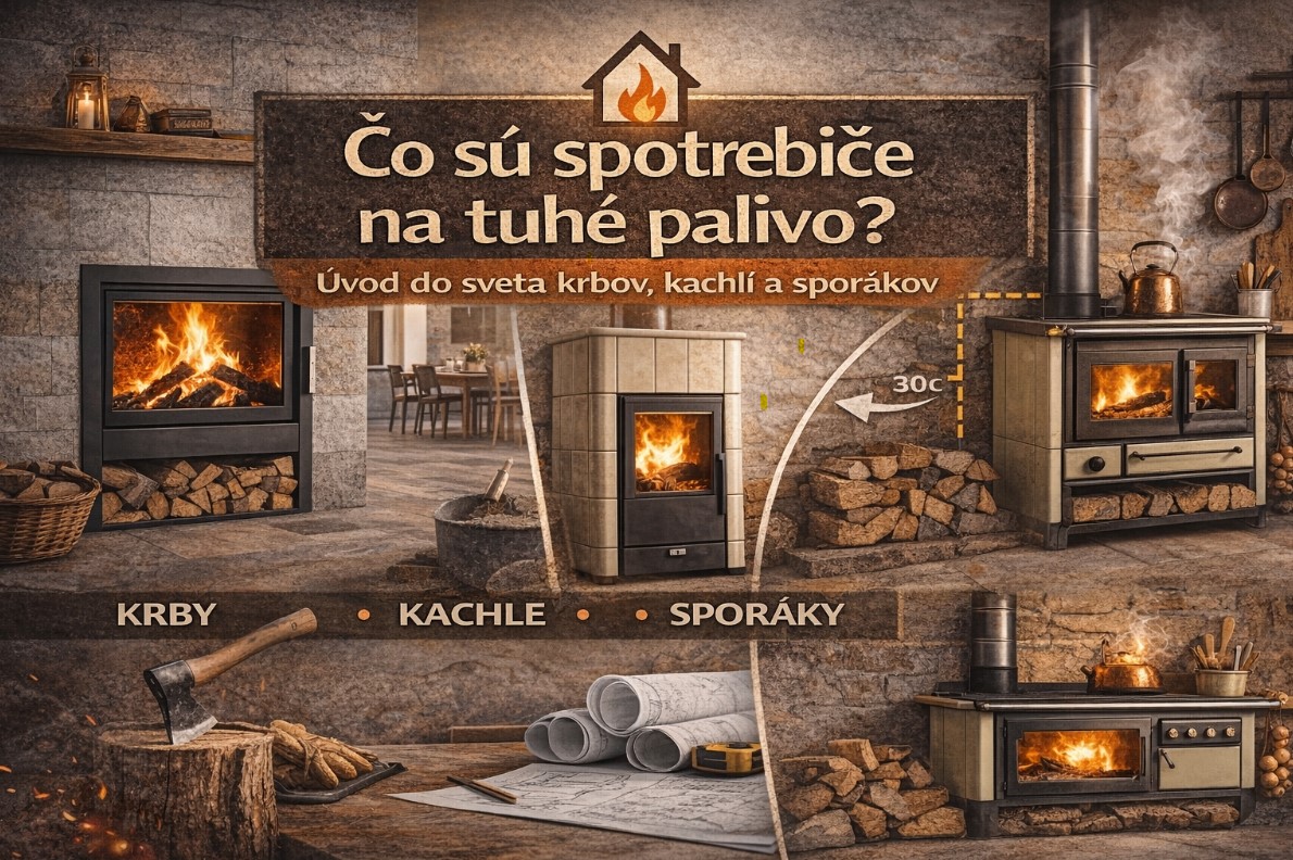 Čo sú spotrebiče na tuhé palivo – úvod do problematiky