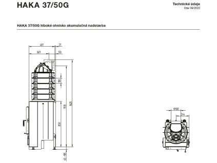 Hoxter Haka 3750G akumulacna nadstavba technicky obrazok