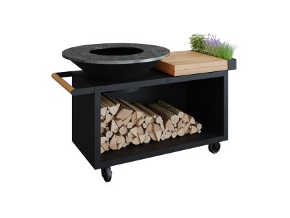 OFYR Island Black 100 PRO Teak Wood