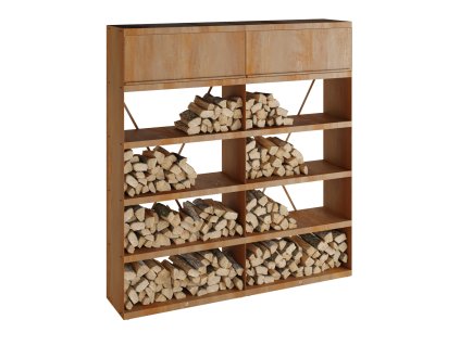 OFYR Wood Storage Corten 200
