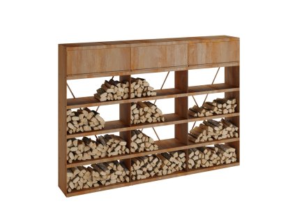 OFYR Wood Storage Corten 300