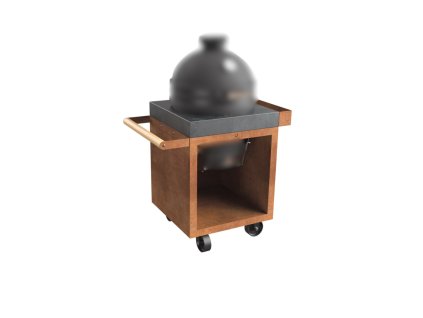 OFYR Kamado Table Corten 65 PRO Concrete The Bastard GB compress
