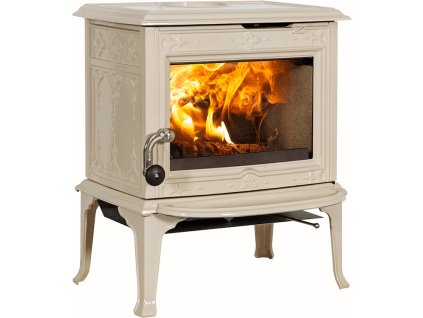 JOTUL F 100 ECO.2 LL SE IVE  slonová kosť smalt, bez ornamentu na dvierkach
