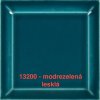 13200 modrozelená lesklá