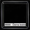 49000 čierna lesklá