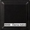 49400 čierna matná