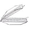 57012 Web Gallery 01 57012 expandable grill basket on white open
