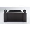 GATSBY water vapor fireplace insert black orbs 2