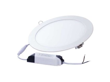 LED Round 18W, vestavné svítidlo - LED panel kulatý 225mm 18W (Barva svitu Bílá studená)