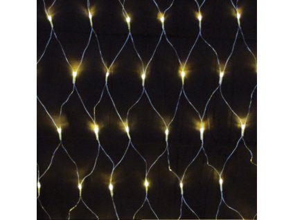VOR-SÍŤ-2M - 2m vánoční světelná síť se 160 LED diodami, venkovní IP44, svit bílá studená a bílá teplá (Barva Bílá studená)
