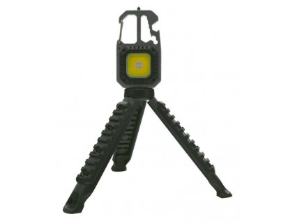 LED Svítilna COB MULTI TRIPOD - Multifunkční svítilna a praktický nástroj v jednom s rozkládacím tripodem, 600lm