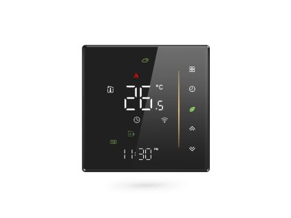 PST 006 GBW WiFi Tuya - chytrý bezdrátový termostat pro podlahové vytápění, 16A, pro mobilní aplikaci TuyaSmart