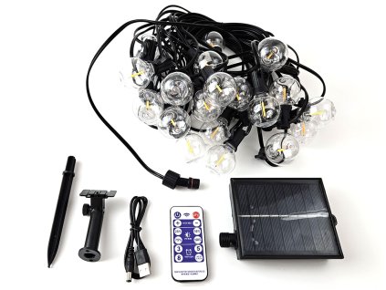LED bulbs 10 20 solar Vintage