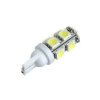 12496 led k597 t10 led zarovka do auta patice t10 9xsmd5050 2 5w svit bila