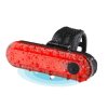 Zadní nabíjecí světlo na kolo HT95 - červená zadní dobíjecí LED svítilna na kolo, nabíjení z USB