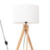 Stojací lampa NATT bílá
