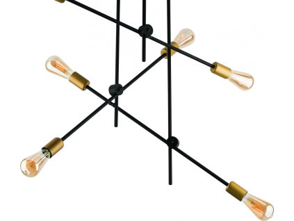 1638 nastenne svietidlo cierne zlate axis vi