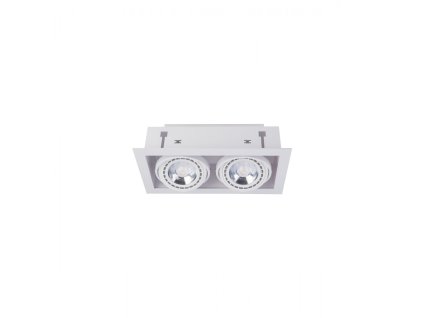 2001 vstavane zapustene bodove svietidlo biele downlight ii