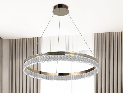 THALIA kryštálový luster N2101-zlatá, N2102-čierna, N2103-chróm