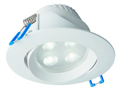 2676 vstavane zapustene bodove svietidlo biele eol led 4000k 400lm 20 000h